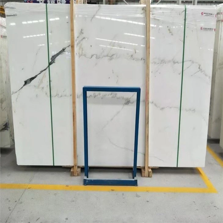calacatta white polished