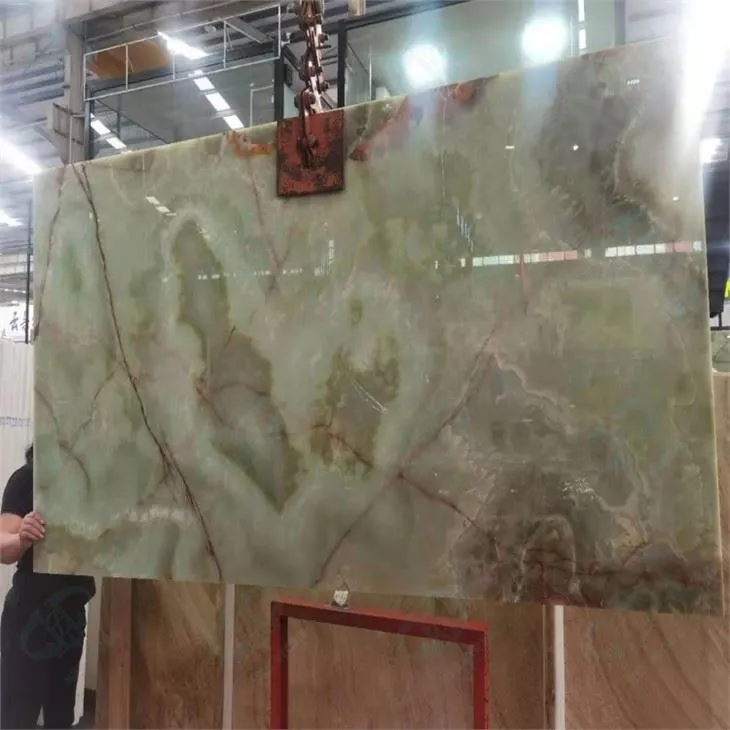 Green Onyx Slab From Pakistan