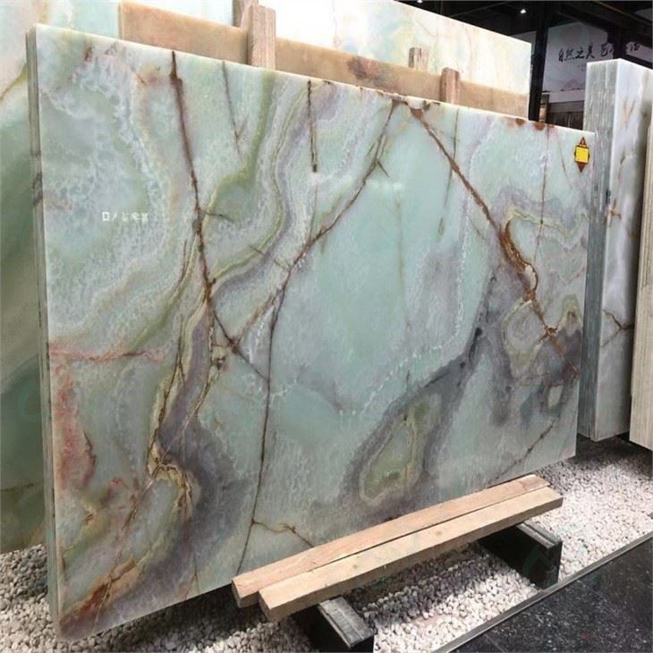 Green Onyx Slab From Pakistan
