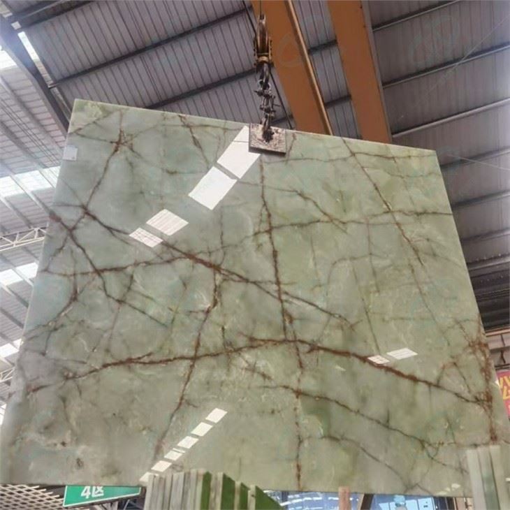 Green Onyx Slab From Pakistan
