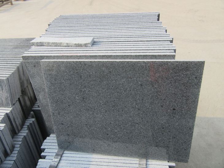 G654 Black Granite Stone Polished Slabs