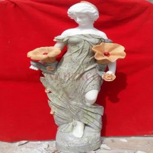 Điêu khắc thiên thần trắng