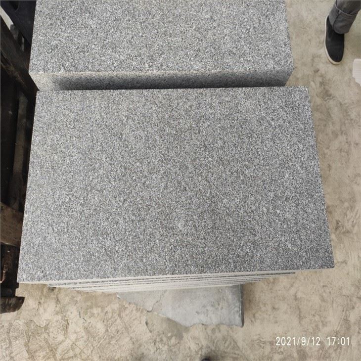 flamed grey granite