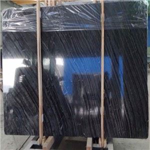 Đá cẩm thạch hạt gỗ cổ đen