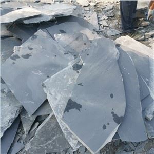 China Crazy Black Slate Tiles Paver Flagstone ngẫu nhiên