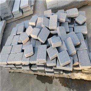 G654 Đá Granite Xám Đậm Cobble